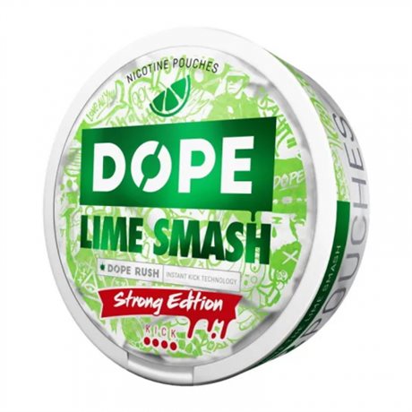 Dope Lime Smash strong 16 mg 10 pack