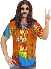 Hippie Väst med tryckt dekor