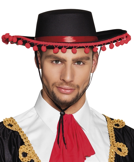 Spansk Flamenco Hatt Deluxe