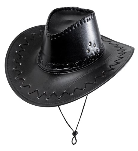 Cowboy Hatt Svart 