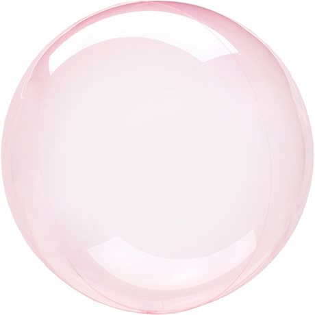 Ballong Clearz Petite Mörkrosa 25 cm