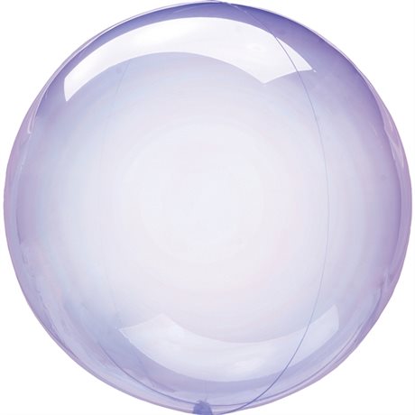 Ballong Clearz Petite Lila 25 cm