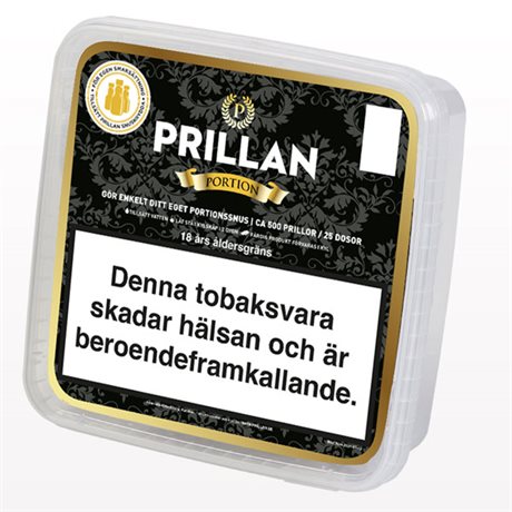 Prillan Portion Original 500 st - snussats