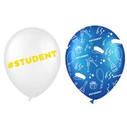 Studentballonger 6st