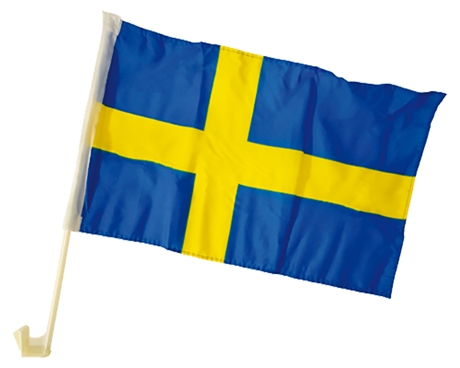 Bilflagga Sverige