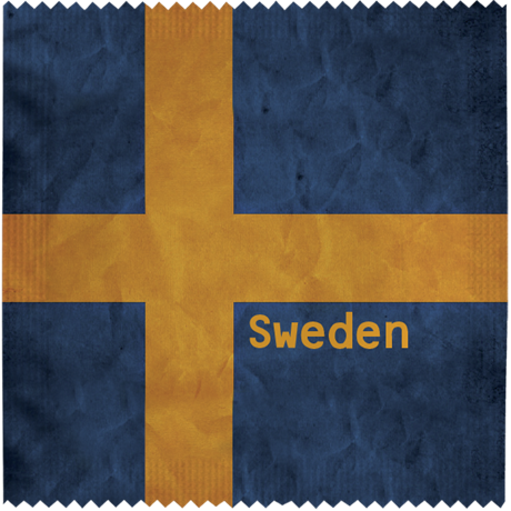CONDOM SWEDEN FLAG