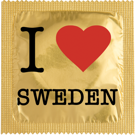 Condom I Love Sweden