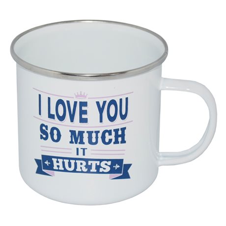 Retromugg "Love you so much it hurts"