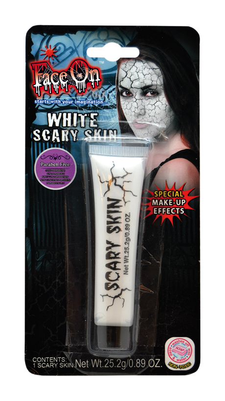 Scary skin white