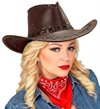 Cowboy hatt Brun